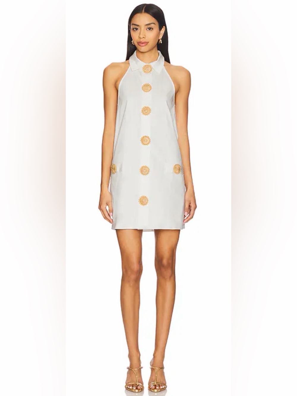 NWT My Beachy Side Amber Mini Dress - White
